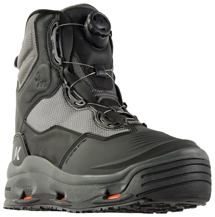Korkers - Dark Horse Fishing Boot with King-on and Studded Kling-on Soles