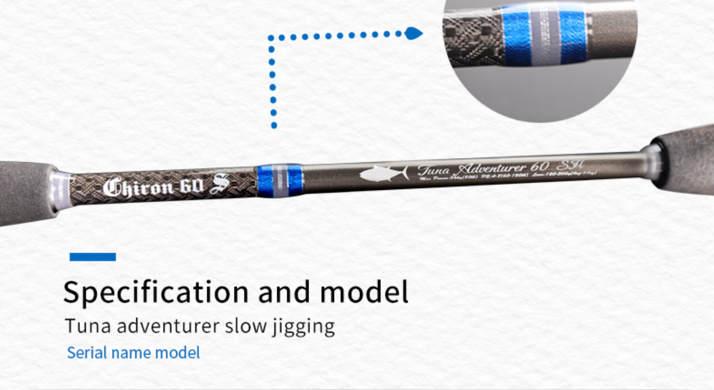Centaur - Chiron Tuna Adventurer Slow Jigging Rods (Spinning)