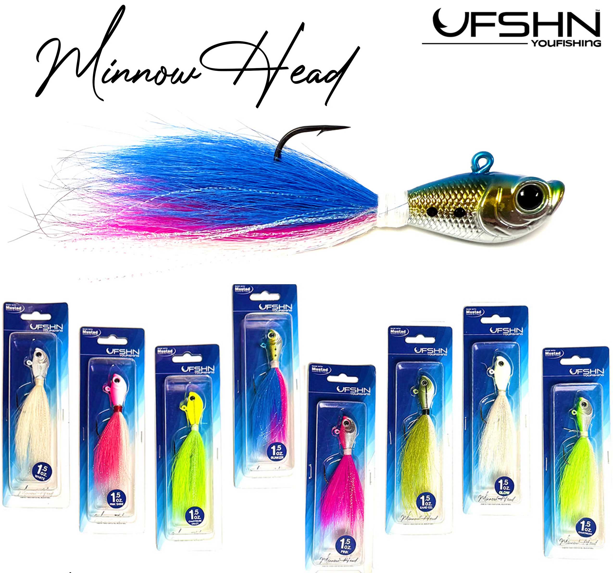 UFSHN - Minnow Head Bucktails