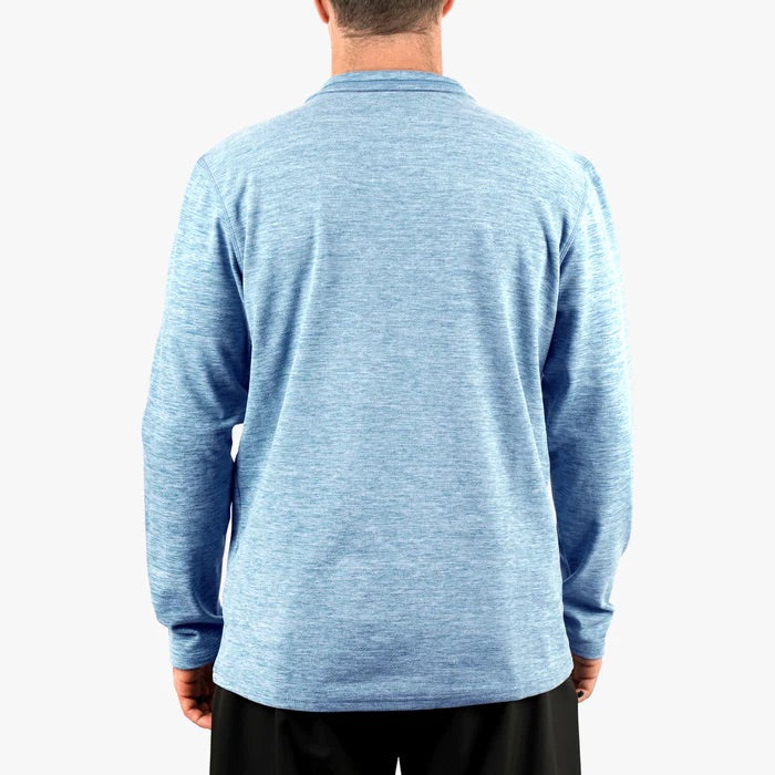 aftco-coastal-layer-quarter-zip-air-force-blue-heather-back