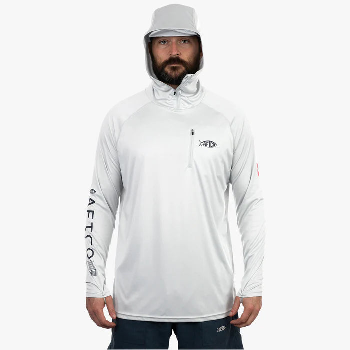 aftco-jason-christie-hooded-long-sleeve-performance-hoodie-gray-front