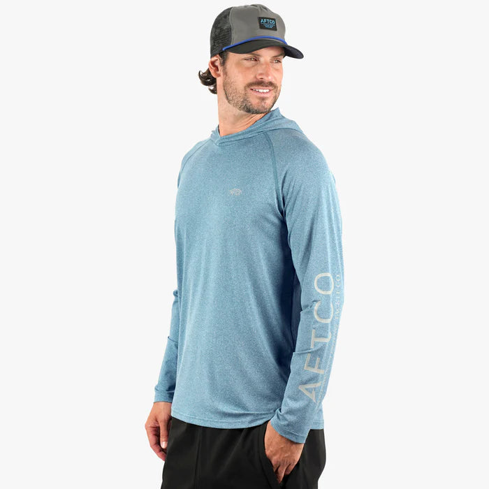 aftco-samurai-sun-protection-hoodie-shirt-corsair-heather-side