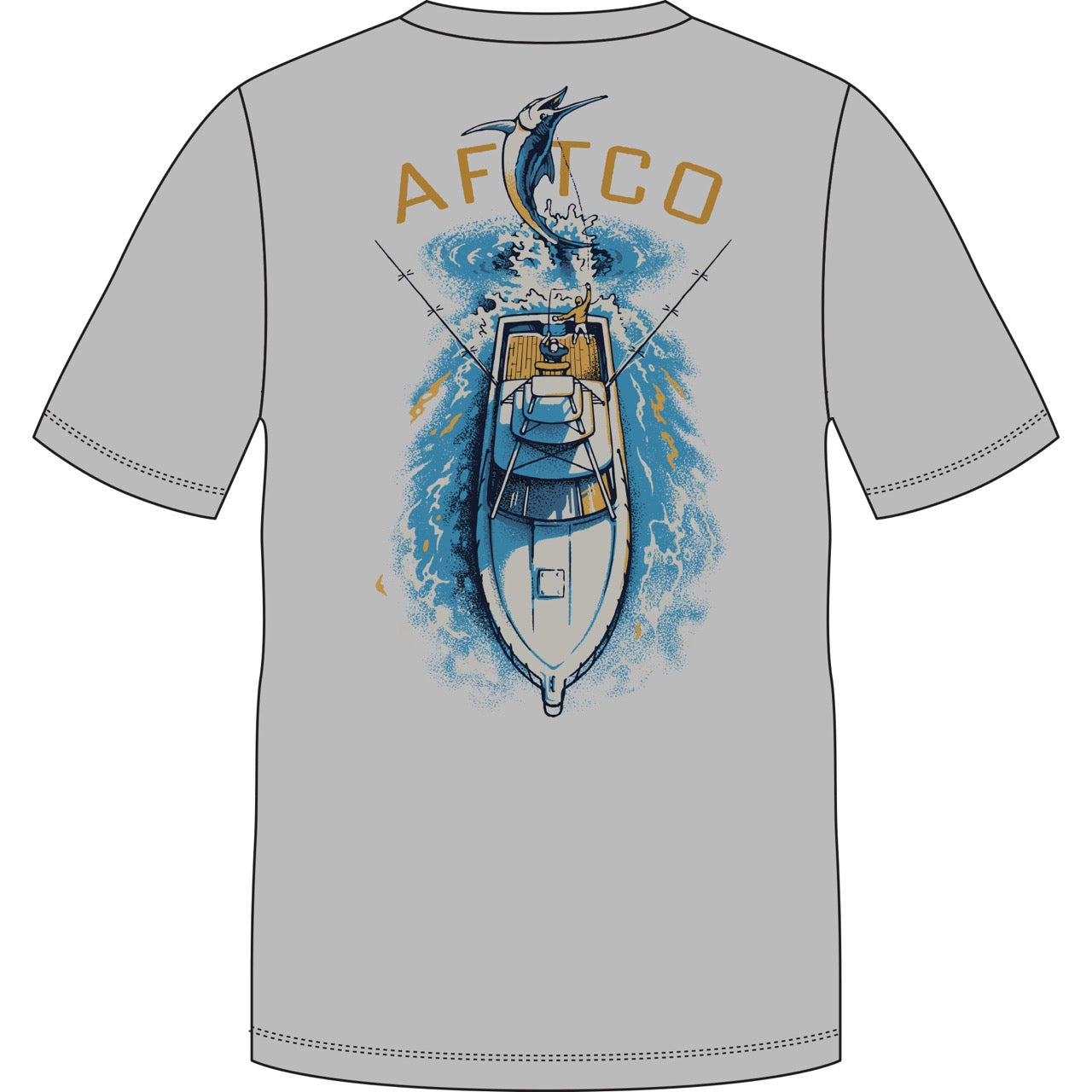 AFTCO - Top View UVS Short Sleeve Tee