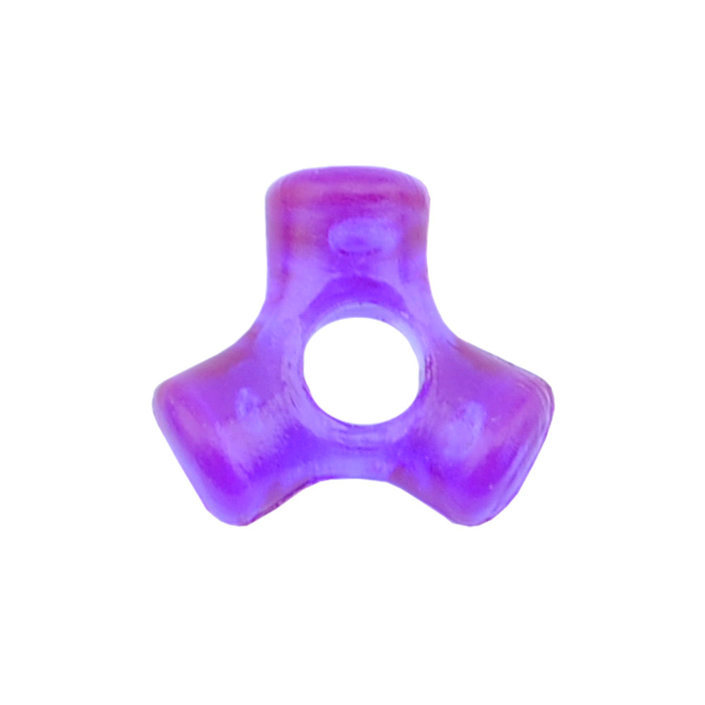 afw-tri-bead-fishing-rigging-beads-purple-single