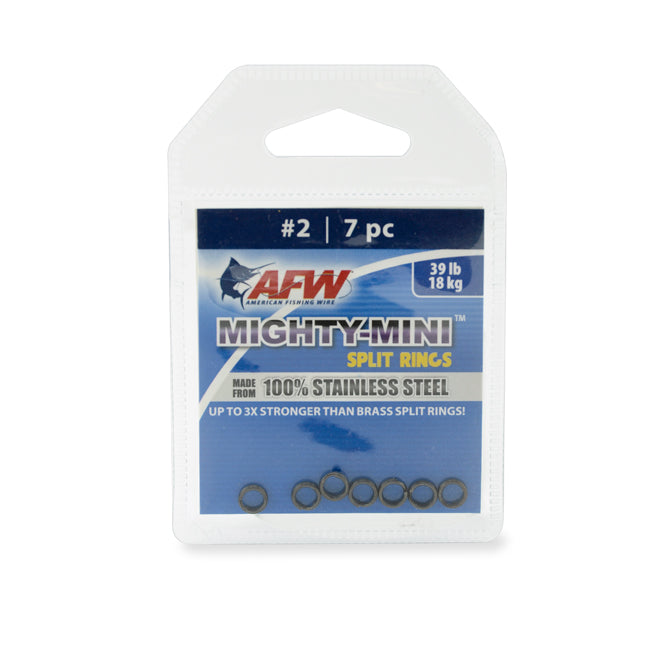 AFW - Mighty-Mini Stainless Steel Split Rings