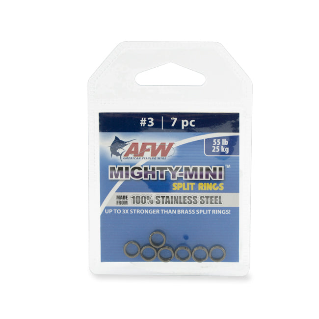 AFW - Mighty-Mini Stainless Steel Split Rings