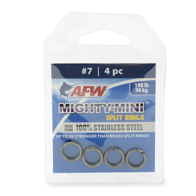AFW - Mighty-Mini Stainless Steel Split Rings