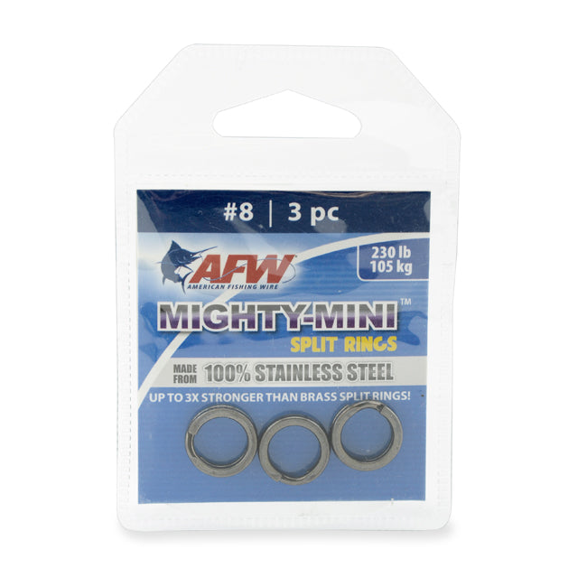 AFW - Mighty-Mini Stainless Steel Split Rings