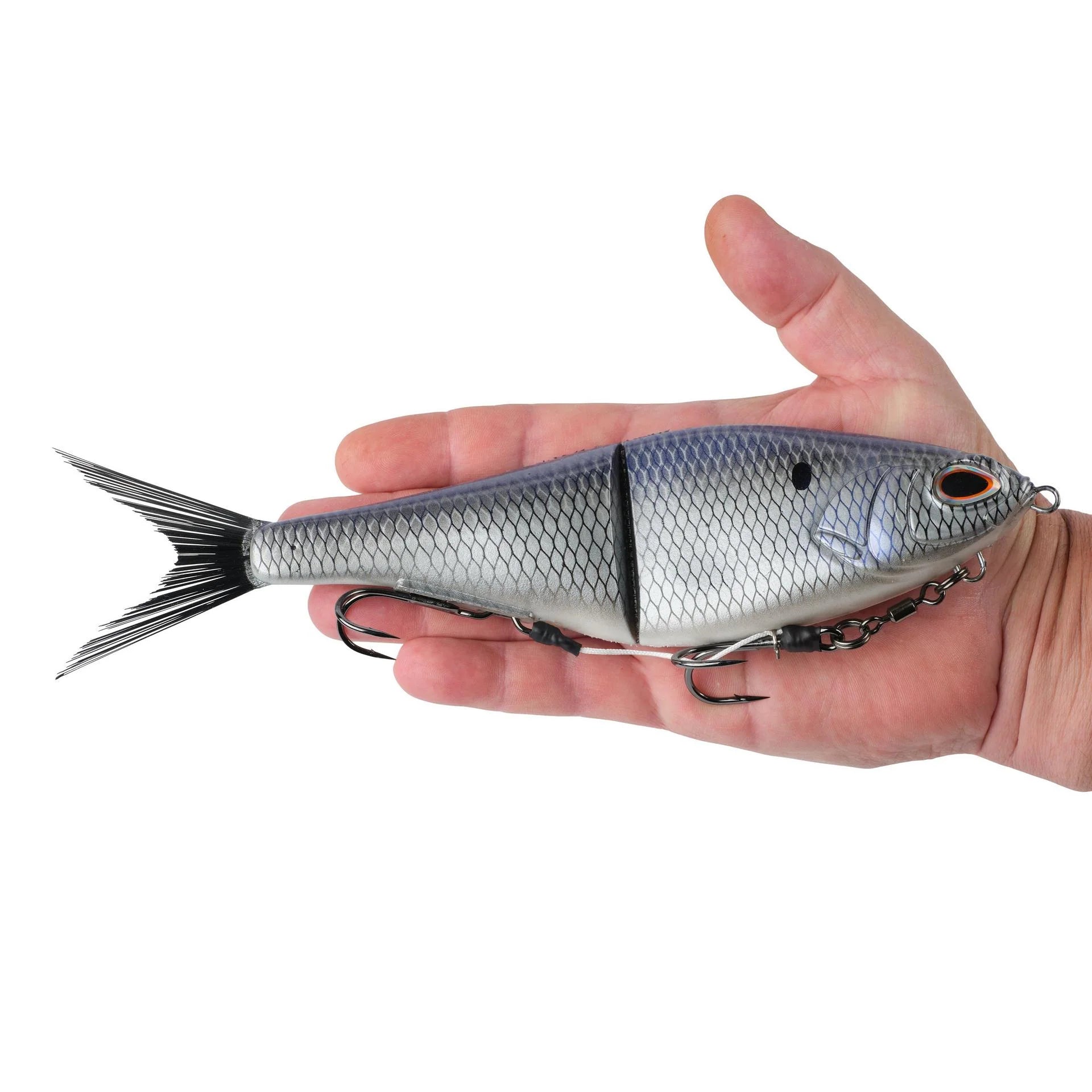 berkley-powerbait-chop-block-soft-glide-bait-10in-chrome-gizzard-hand