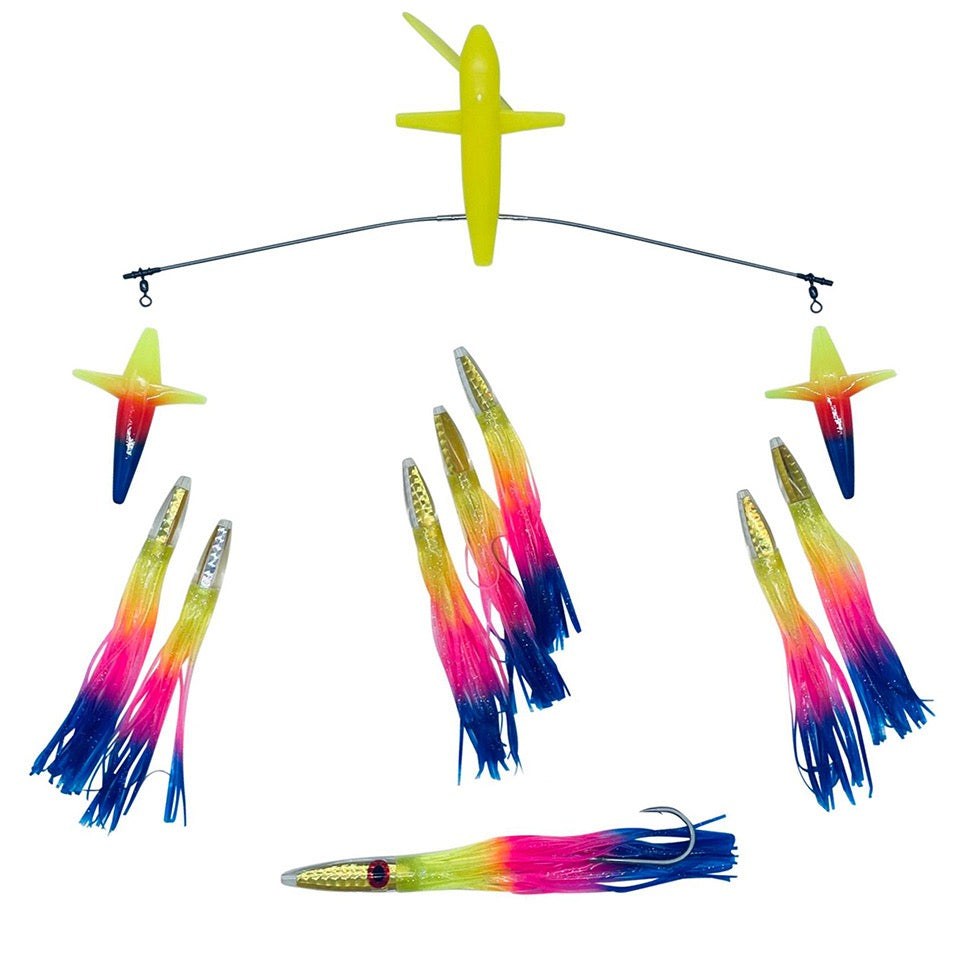 chatter stick fishing lure ChatterLures - 19in Side Trackers - 9in Machines