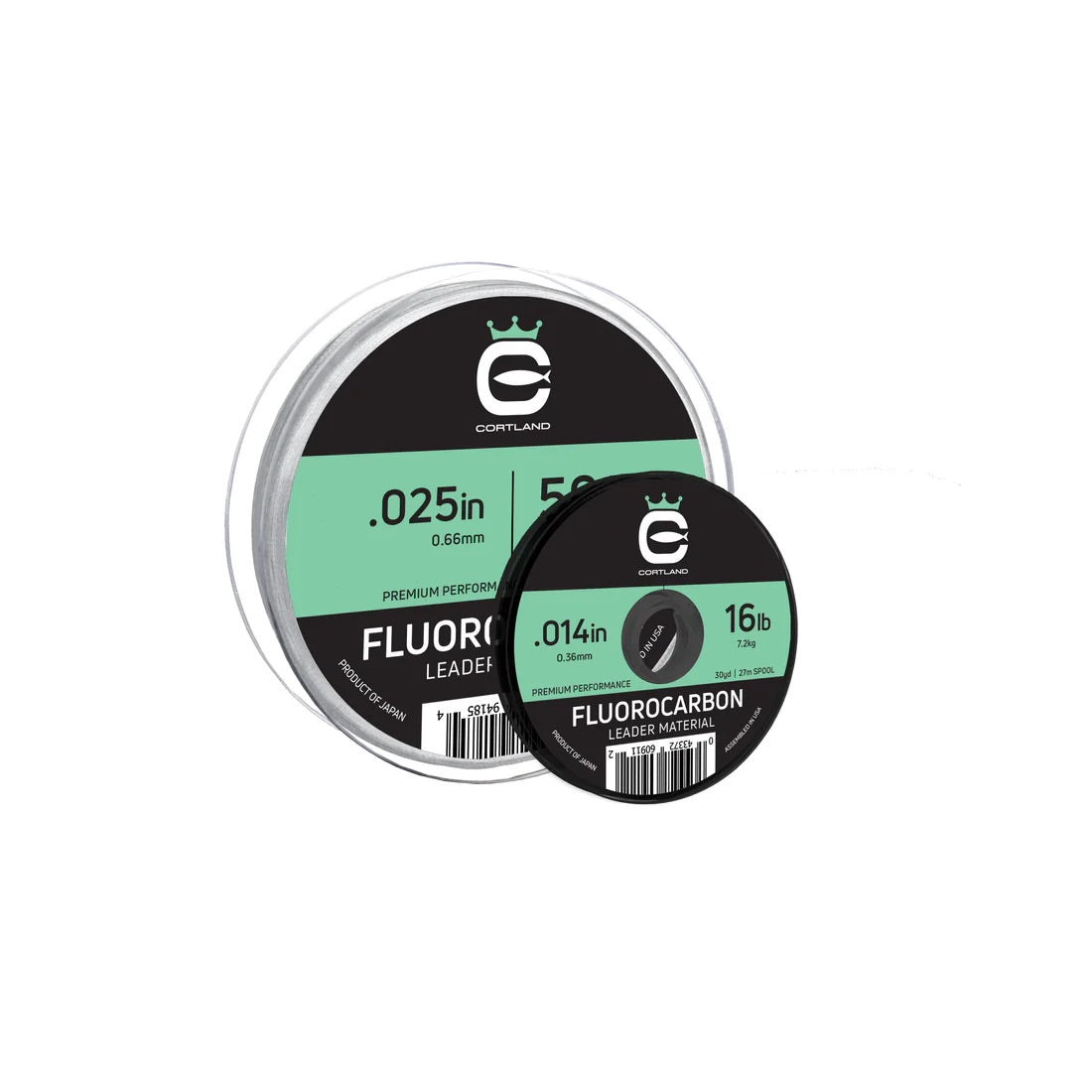 Cortland - Flourocarbon Leader Material (30yd Spools)