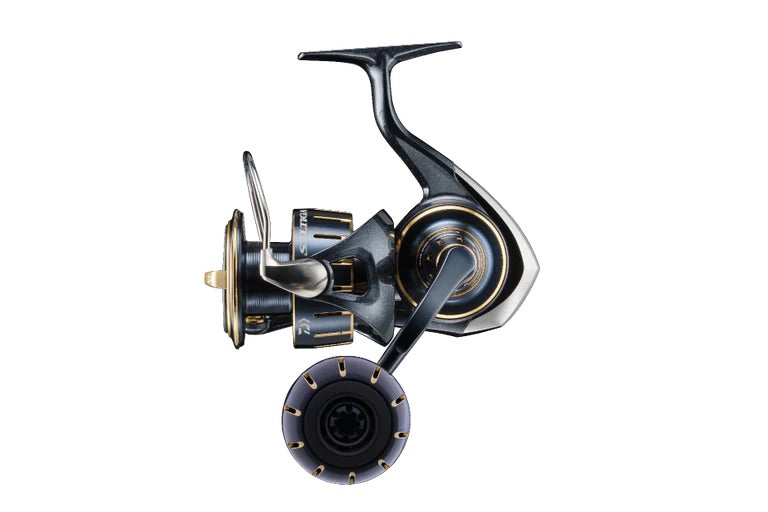 daiwa reel sizes compared to shimano SAG6000-XH Saltiga Spinning FGCT100XSL High Quality Japan Fishing Color:White Red Top engineered to reduce weight