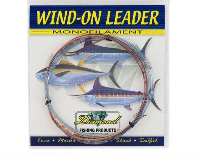 Diamond - 25ft X-TRA Hard Wind-On Leaders