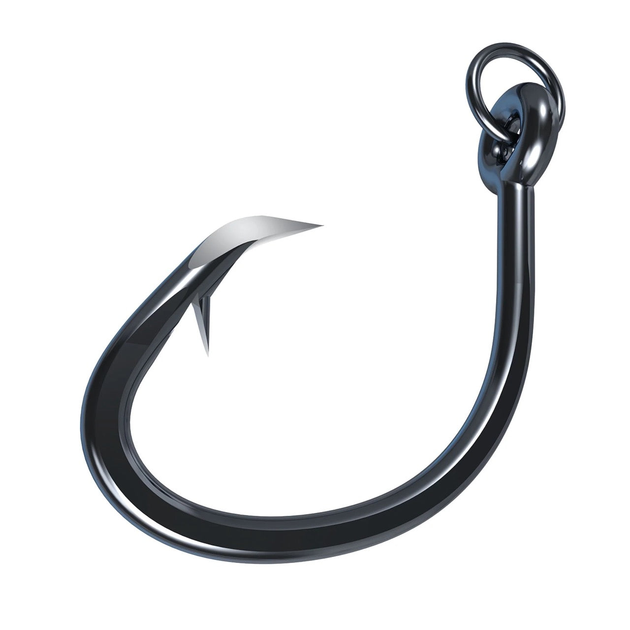 Eagle Claw - TK619HR TroKar Heavy Wire Magnum Ringed Offset Circle Hooks