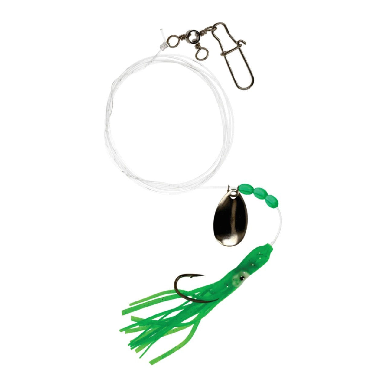 eagle-claw-L909-fluke-fishing-rig-green
