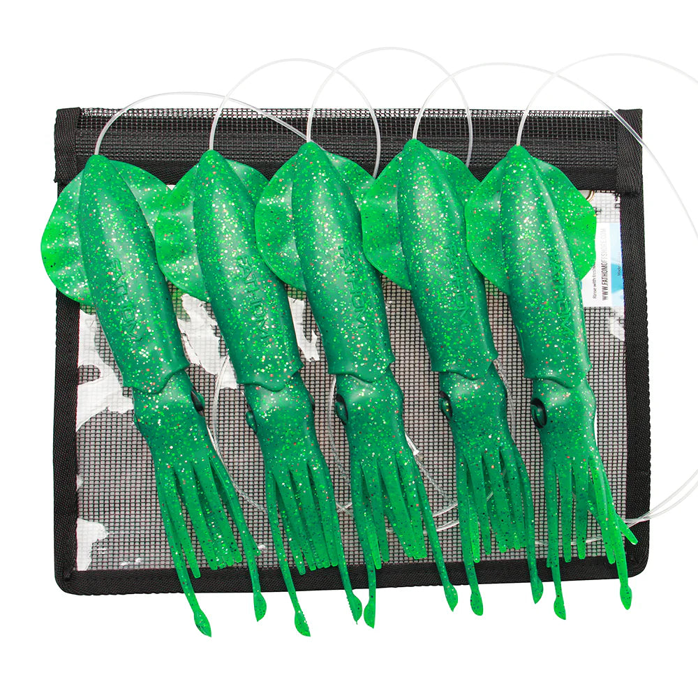 fathom-offshore-pre-rigged-vivid-squid-chain-marlin-teaser-christmas-tree-green