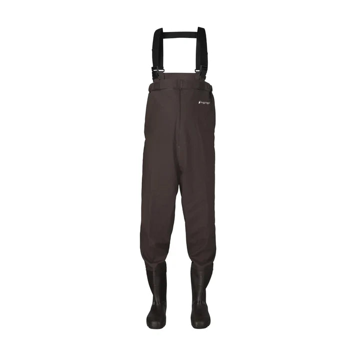 frogg-toggs-rana-pvc-lug-sole-chest-wader-brown-front