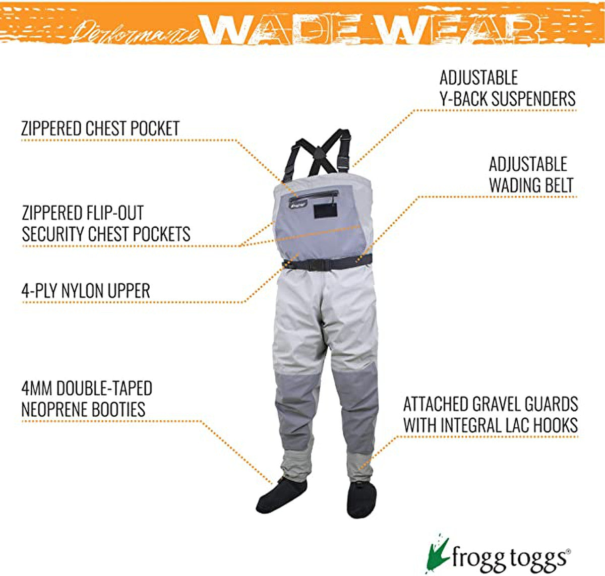 Frogg Toggs - Hellbender Pro Stockingfoot Chest Wader