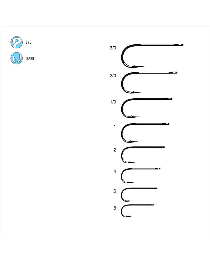 Gamakatsu - SP11-3L3H Perfect Bend Saltwater Fly Hooks