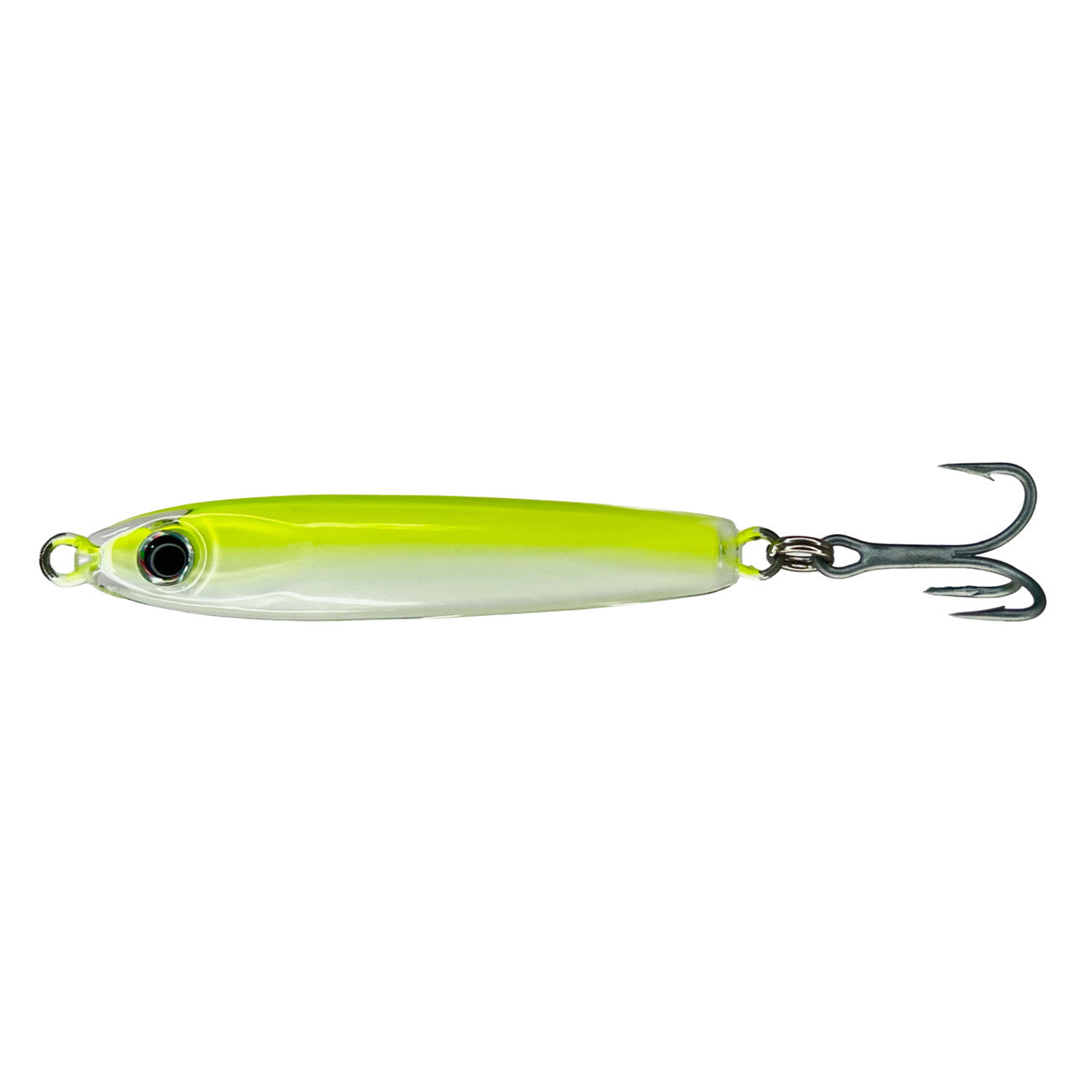 game-on-lures-treble-hook-exo-epoxy-jig-1-3in-chartreuse-lime-time