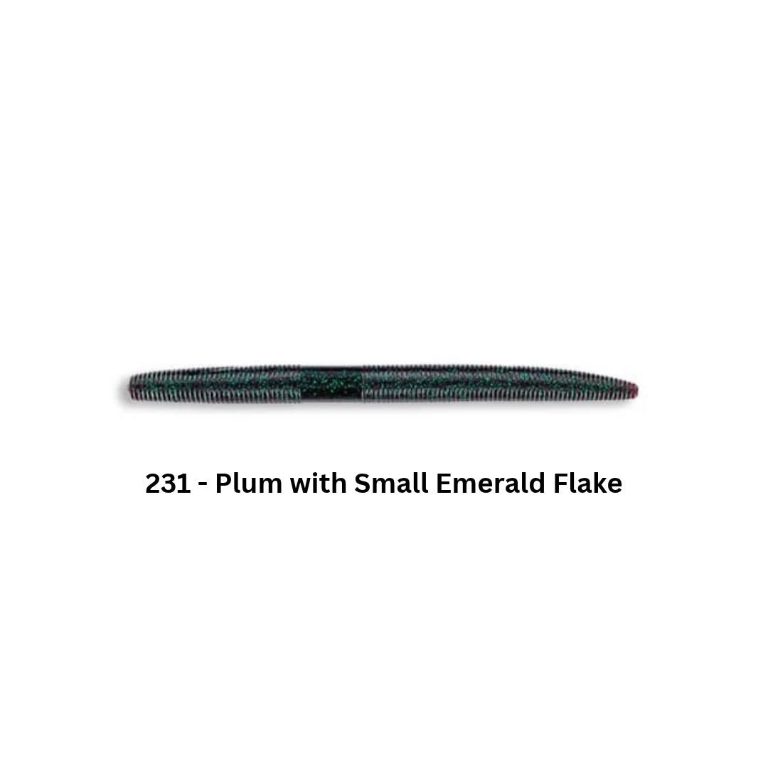 gary-yamamoto-5in-senko-231-plum-with-small-emerald-flake