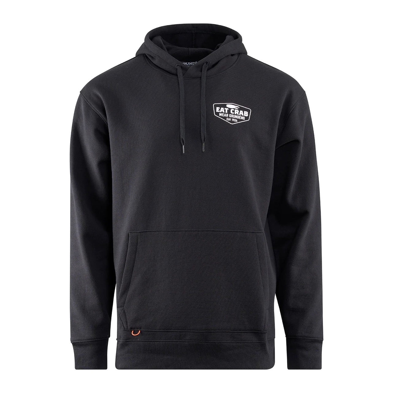 grundens-crab-eat-your-words-dwr-hd-hoodie-black-front