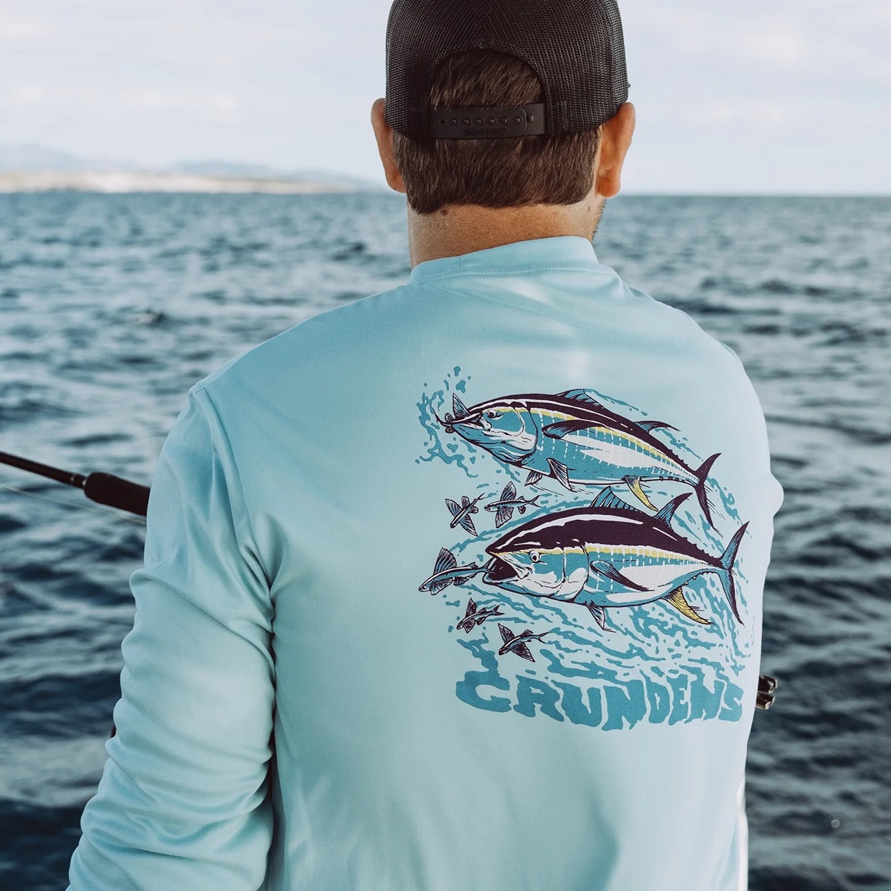 Grundens - Twin Tuna Long Sleeve Tech Tee