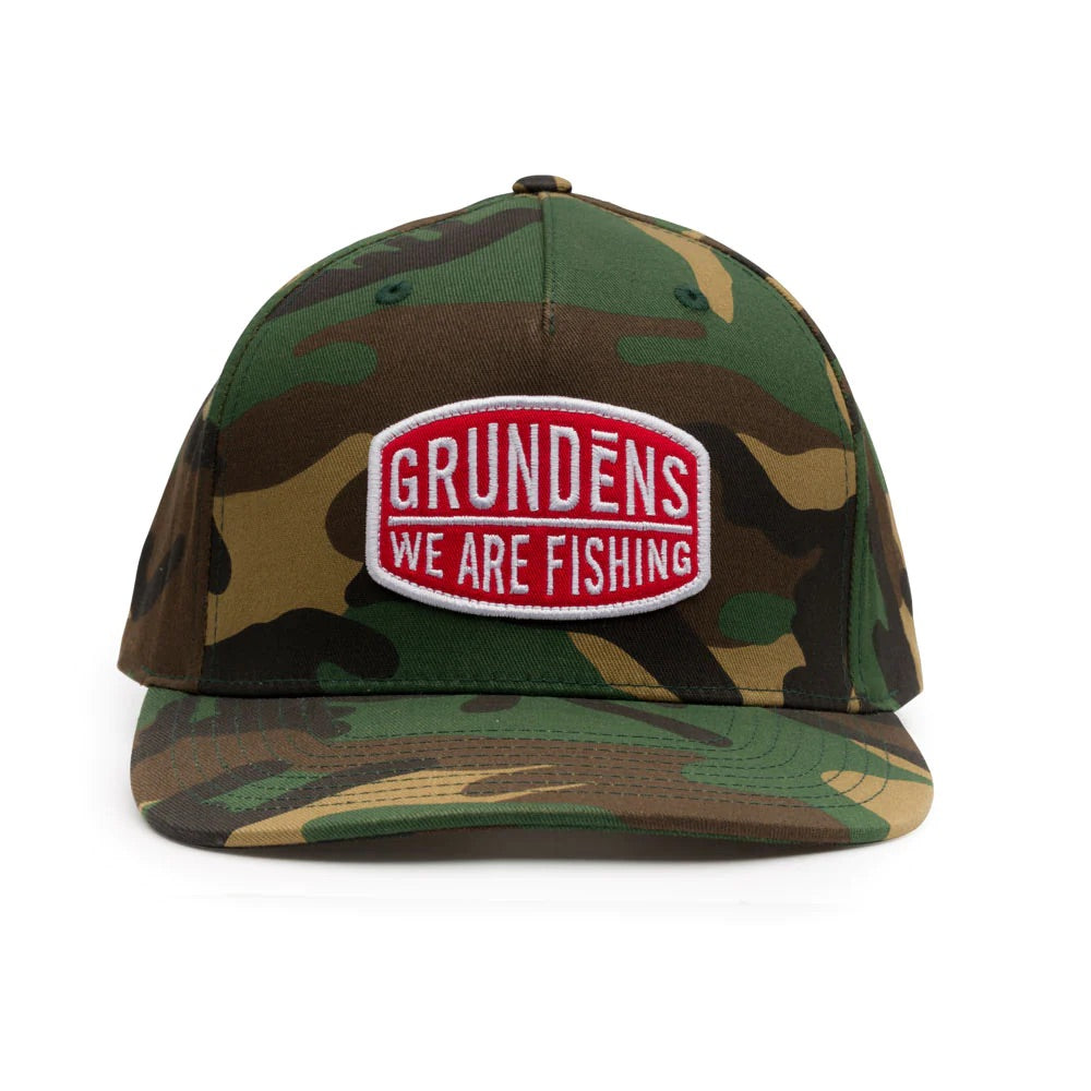 Grundens - We Are Fishing Camo Trucker Hat