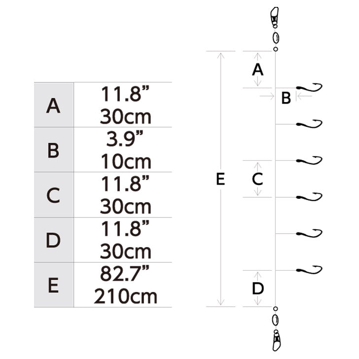 hayabusa-ex125-real-minnow-sabiki-rig-diagram
