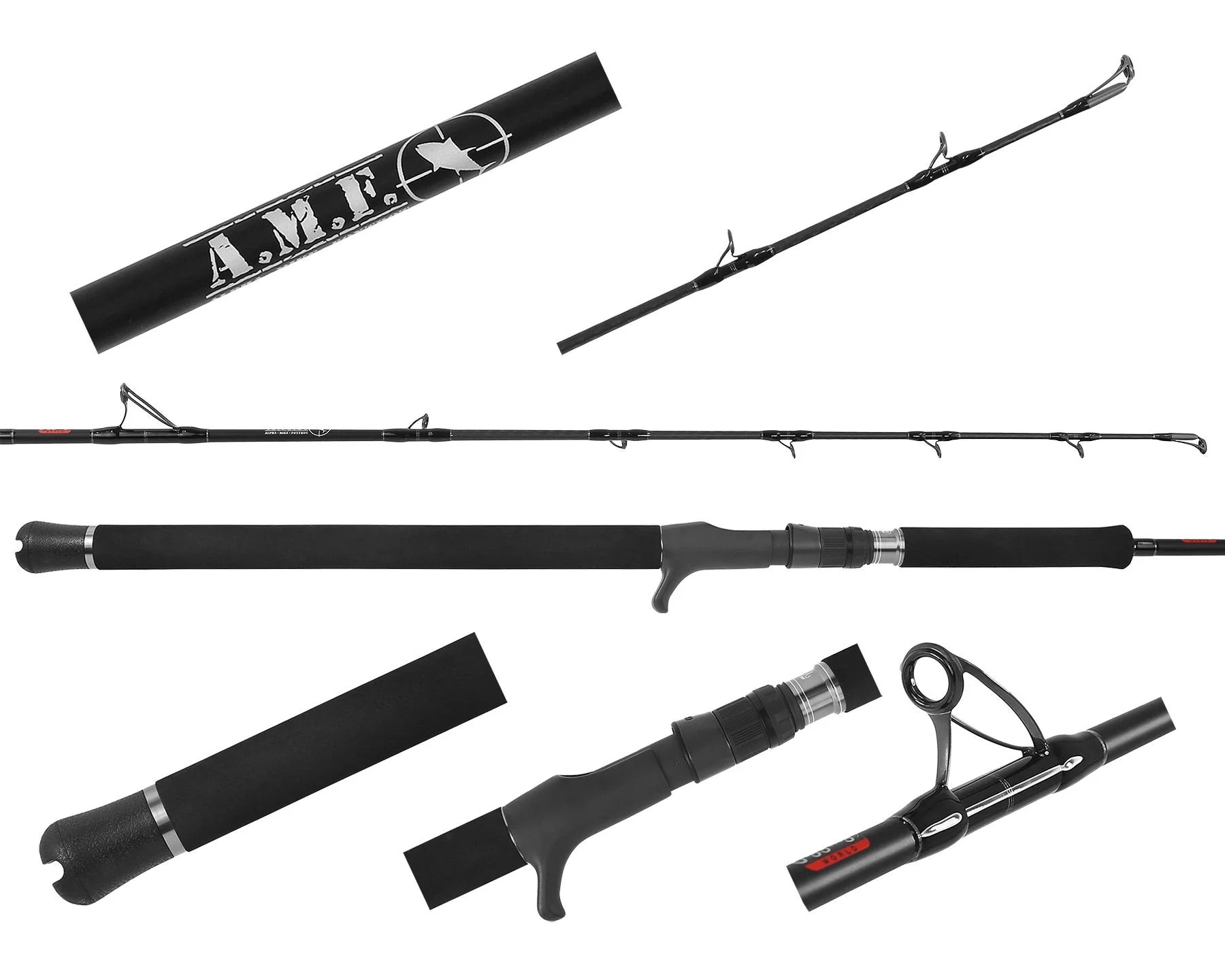 Jigging World - AMF Series Jigging Rods - Conventional