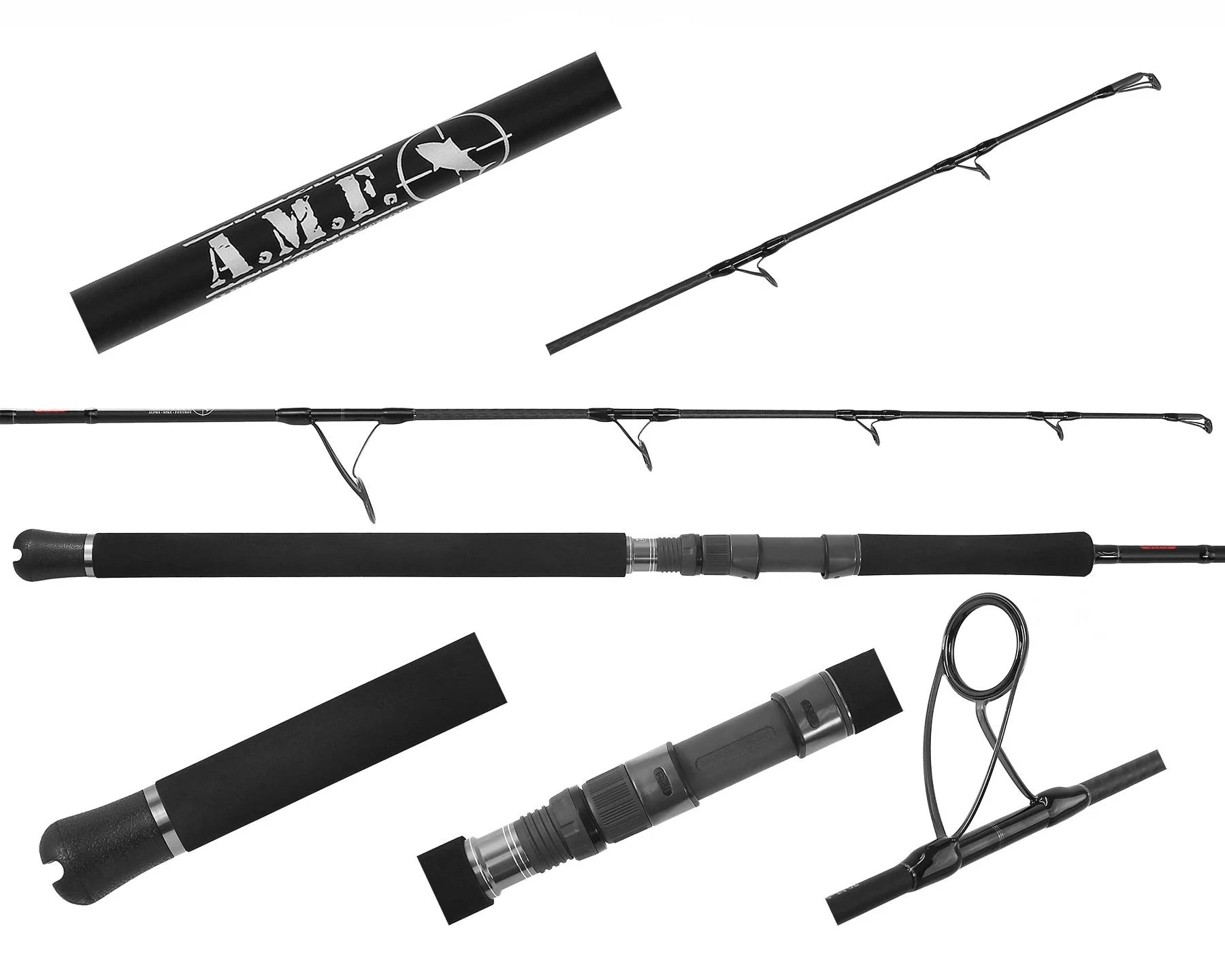 Jigging World - AMF Series Jigging Rods - Spinning