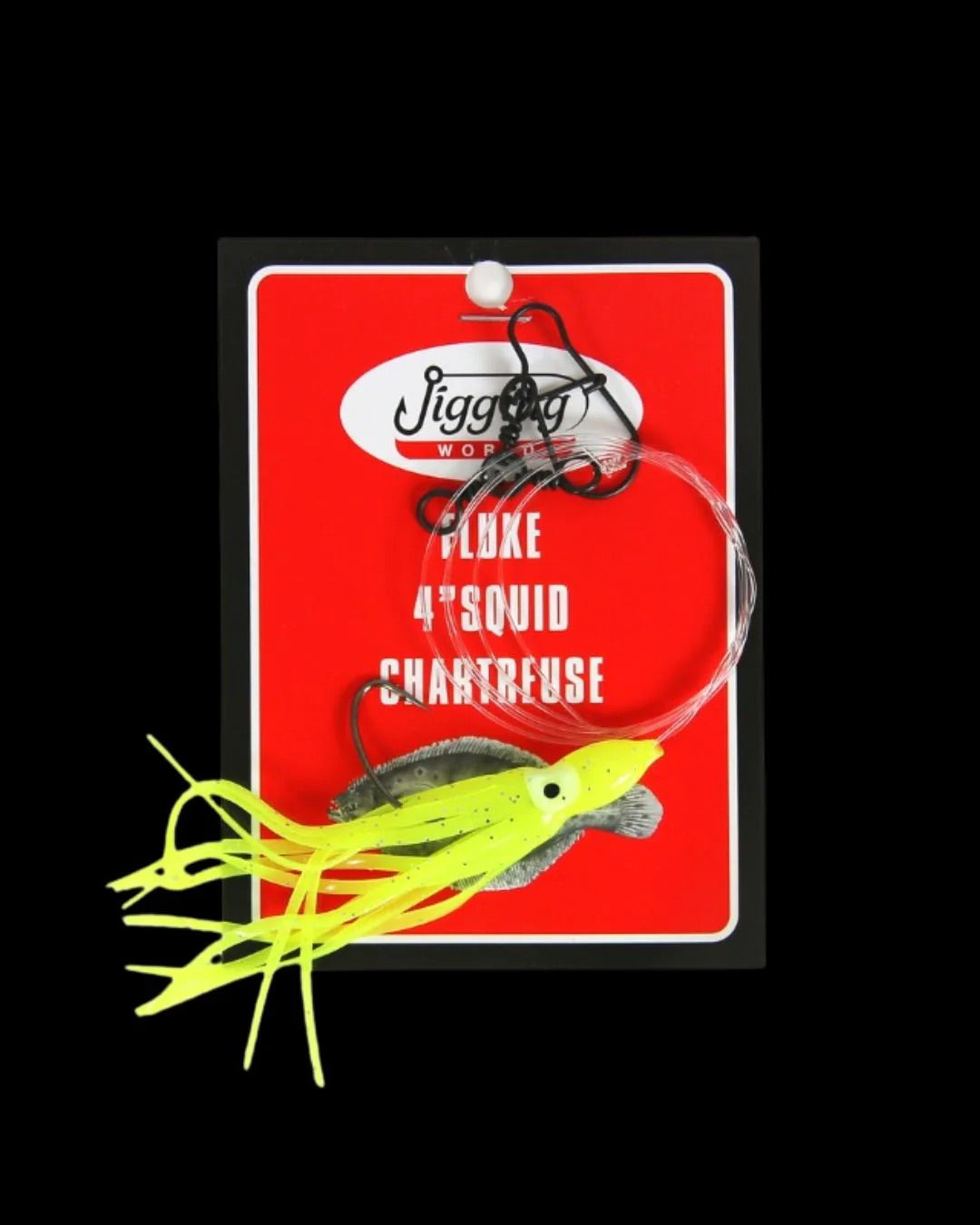 Jigging World - Fluke Rigs with 4in Squid