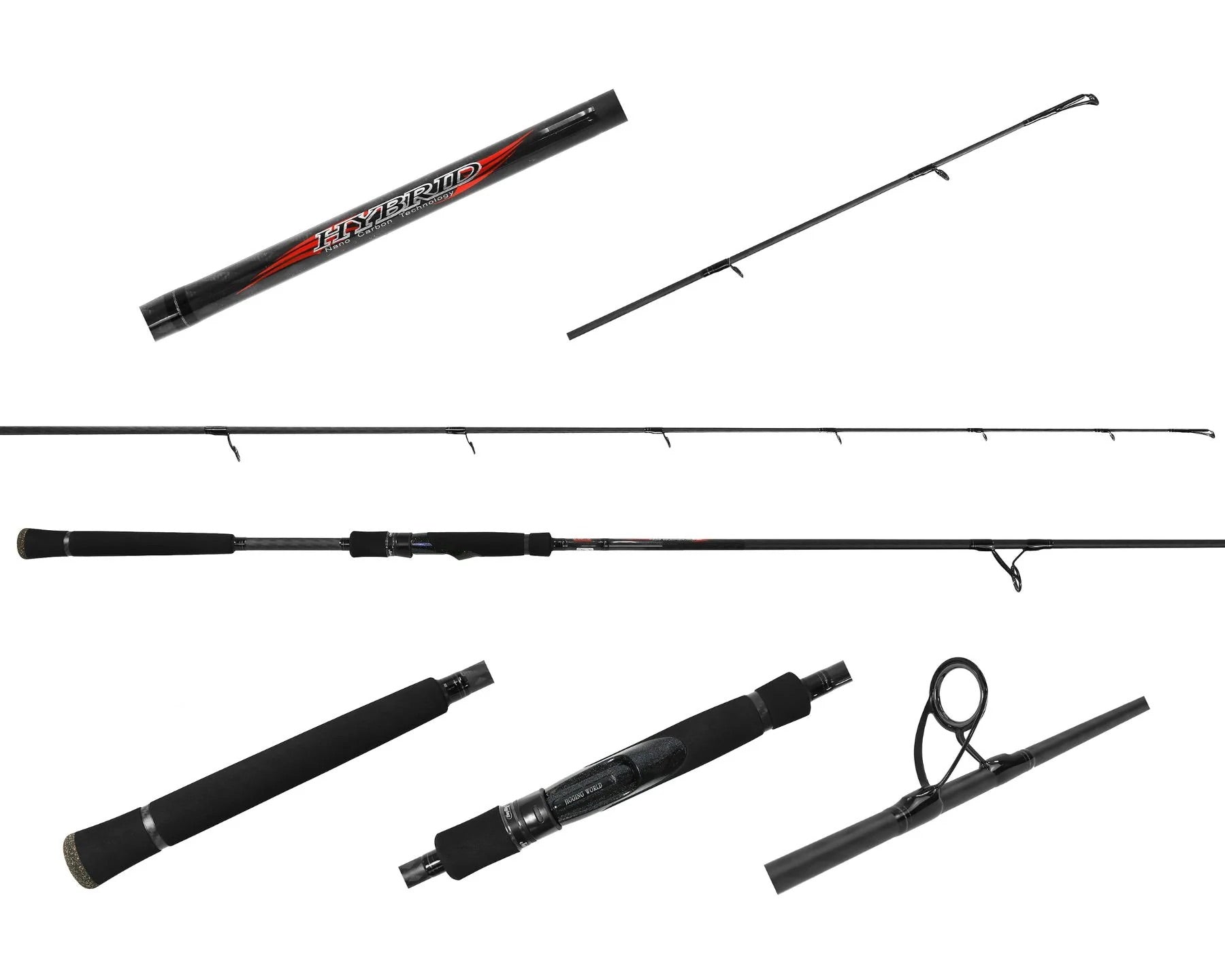 Jigging World - Hybrid Nano Carbon Spinning Rods
