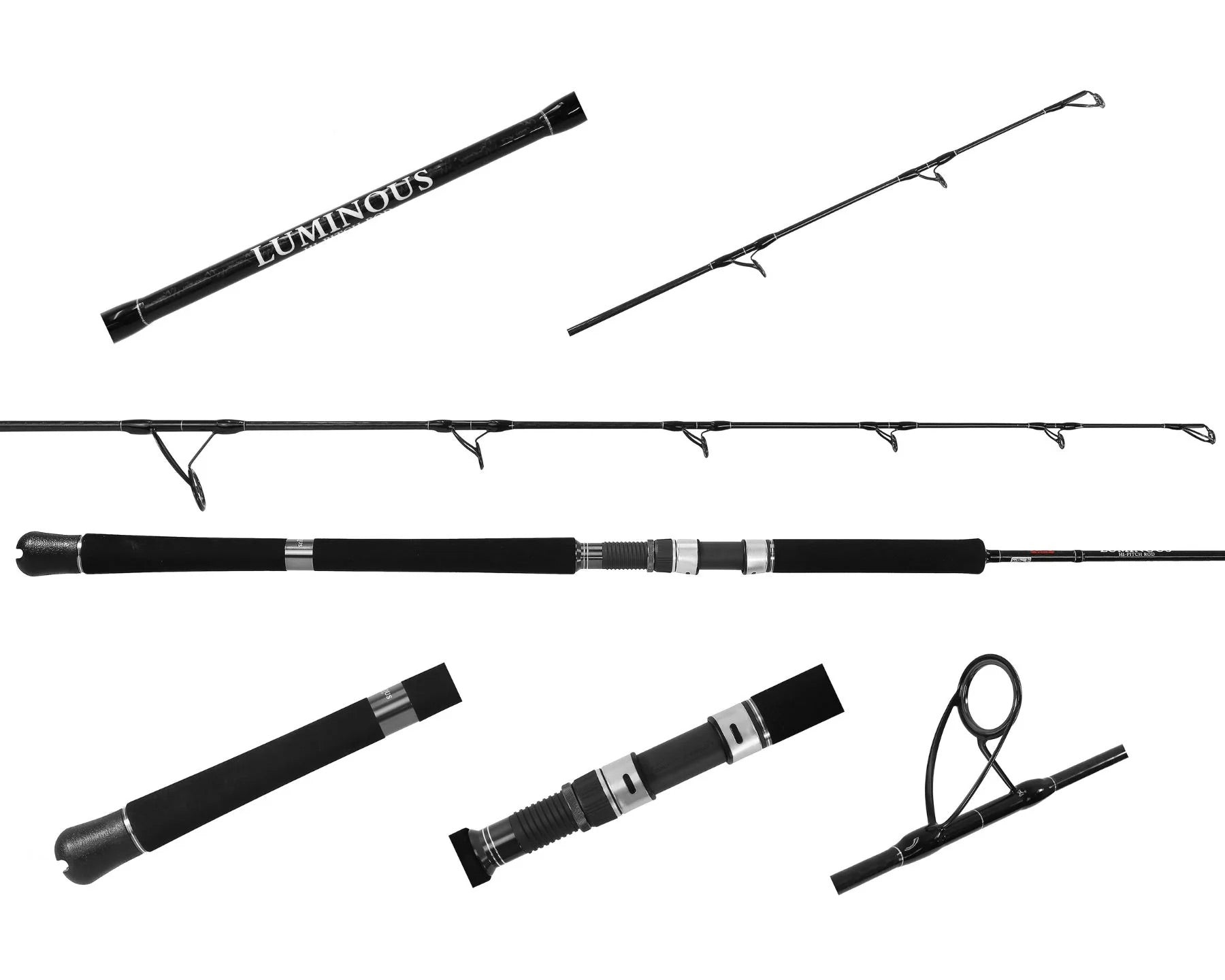 Jigging World - Luminous Hi-Pitch Jigging Rods - Spinning