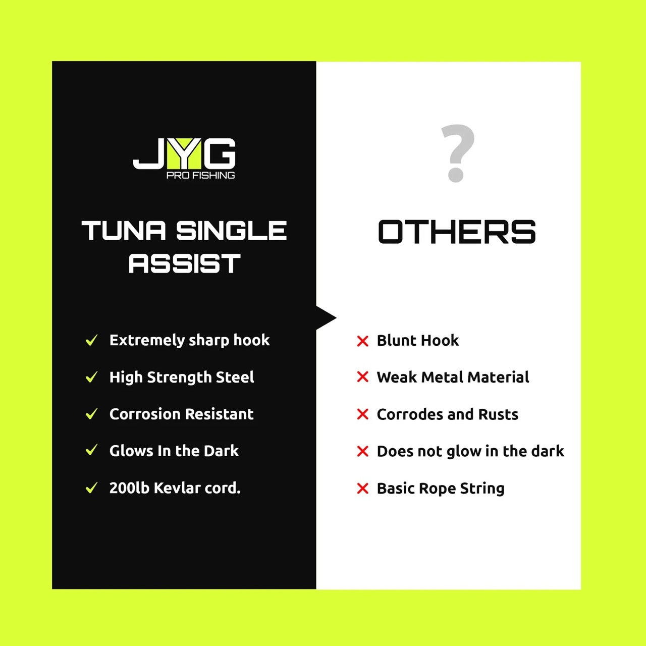 JYG Pro Fishing - Tuna Assist Hooks
