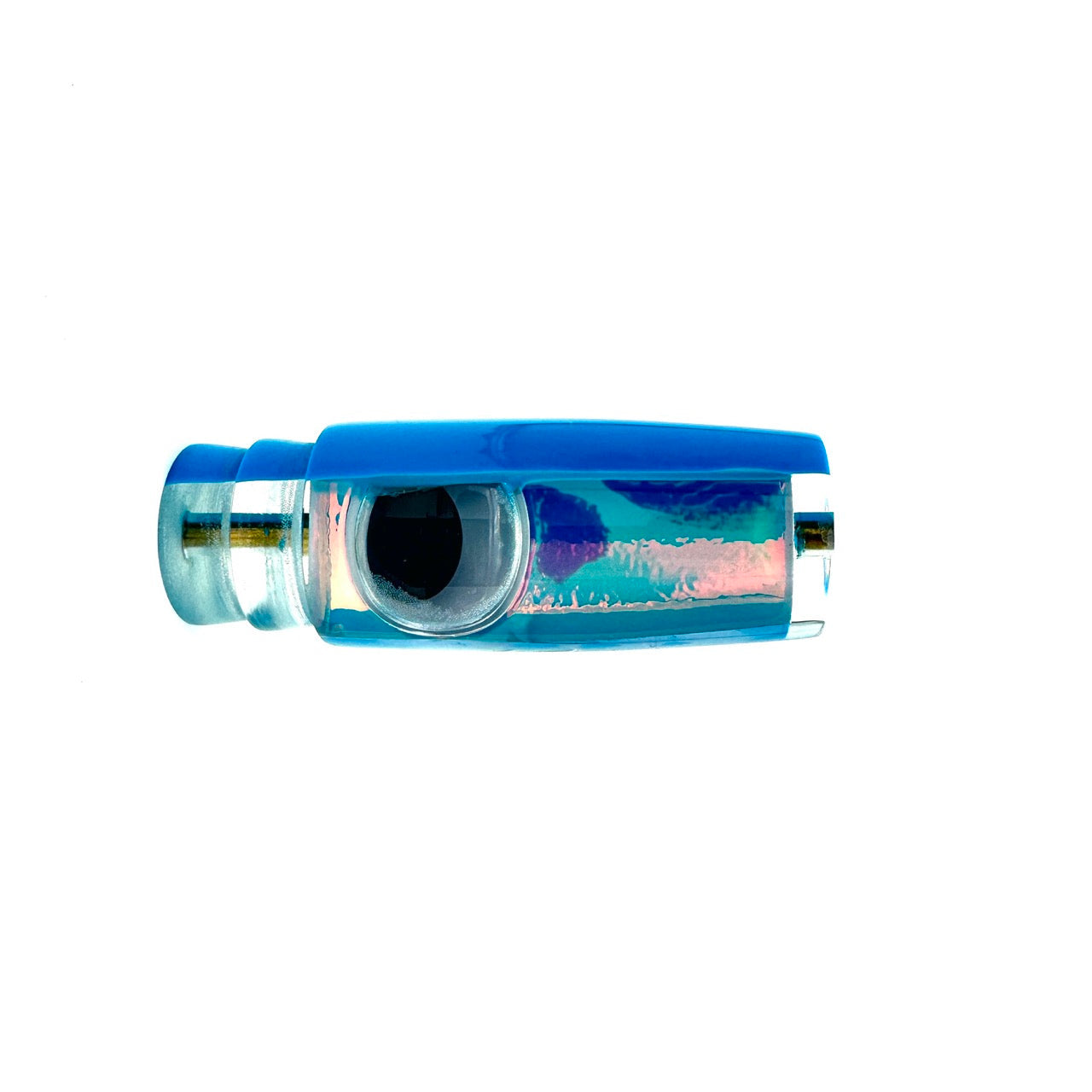 koya-lures-12in-large-hard-head-carolina-blue-top-silver-mylar-right