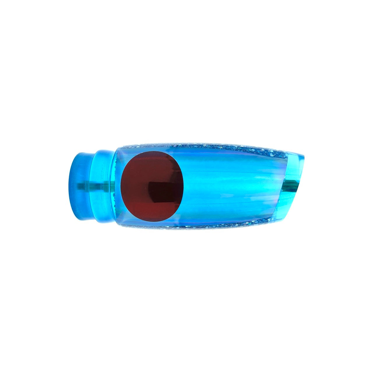 koya-lures-double-plunger-blue-resin-holo-silver-glitter-right