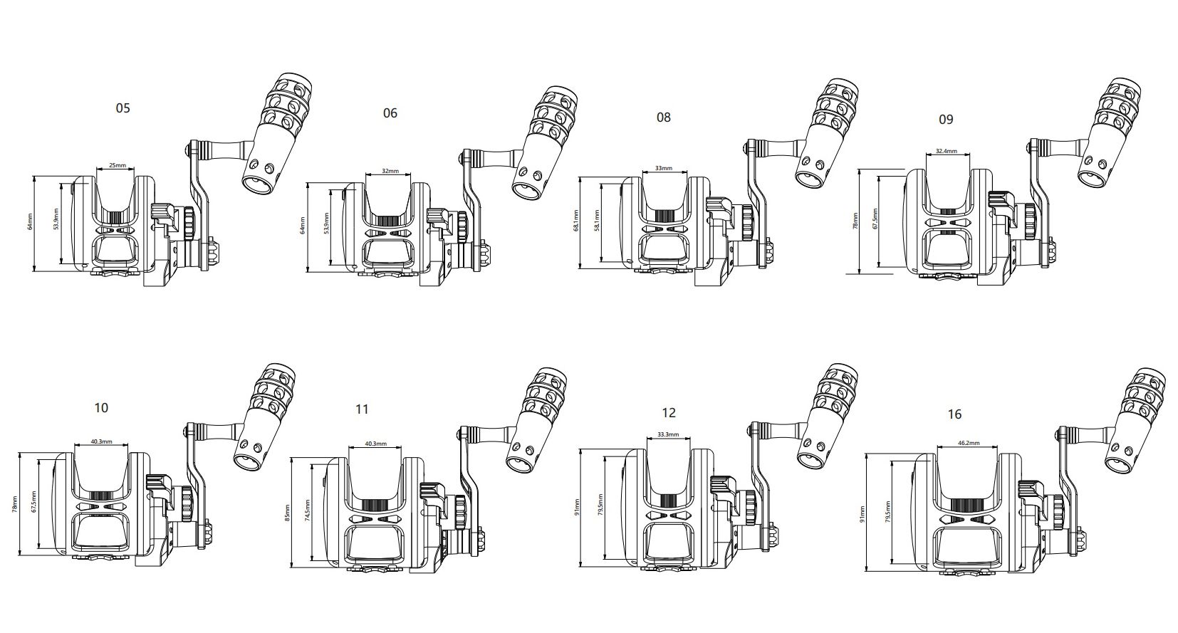 Maxel - OceanMax Conventional Reels