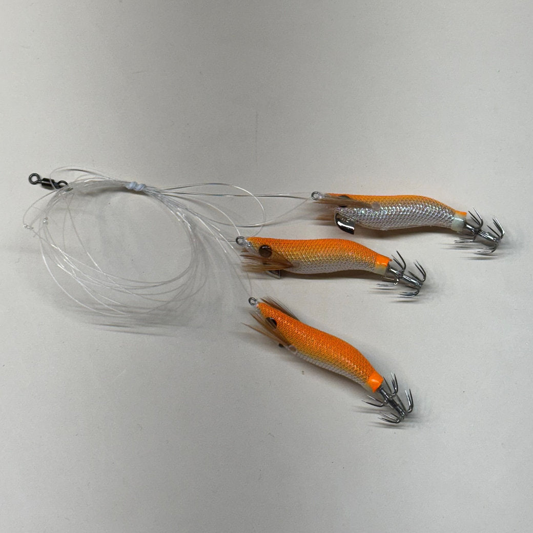 Monomoy Tackle - Squid Jig Triple Sabiki Rig