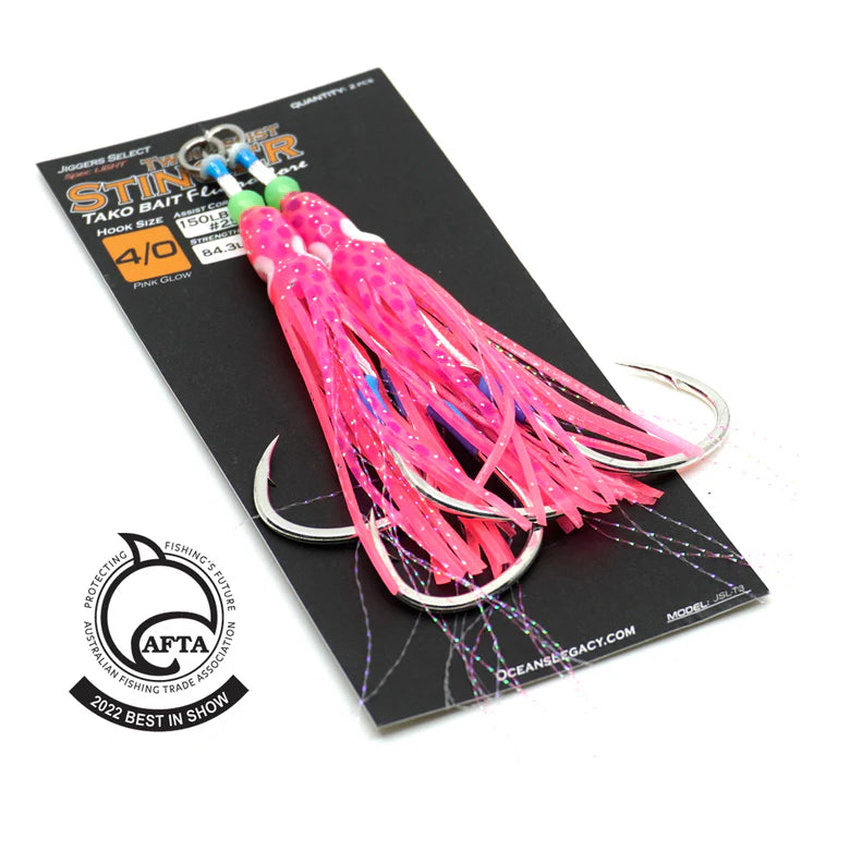 oceans-legacy-tako-bait-stinger-twin-assist-hooks-full-pink-glow