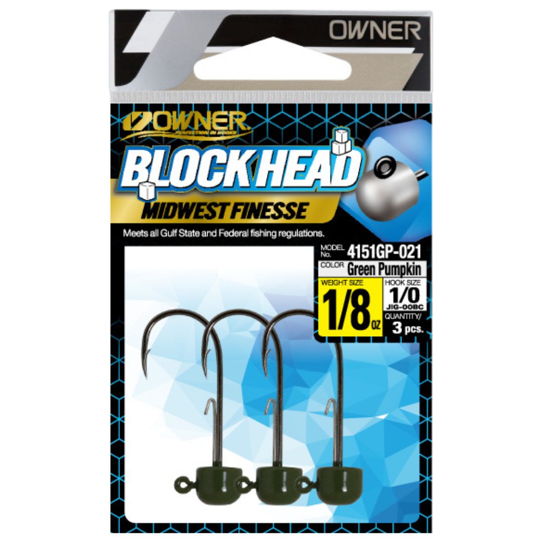 Owner - Block Head Freshwater Jigs (4151)