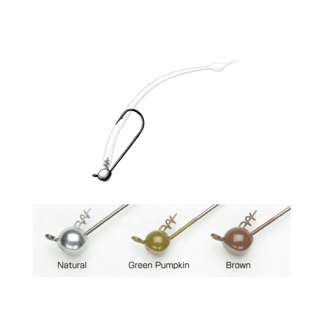 owner-shakey-head-jigs-5151-5151GP-rigged