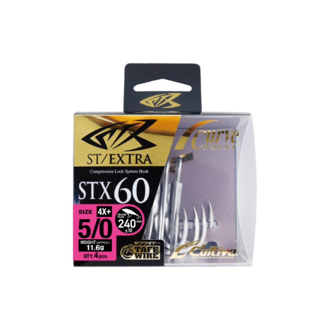 owner-stx-60-curved-point-treble-hooks-pack