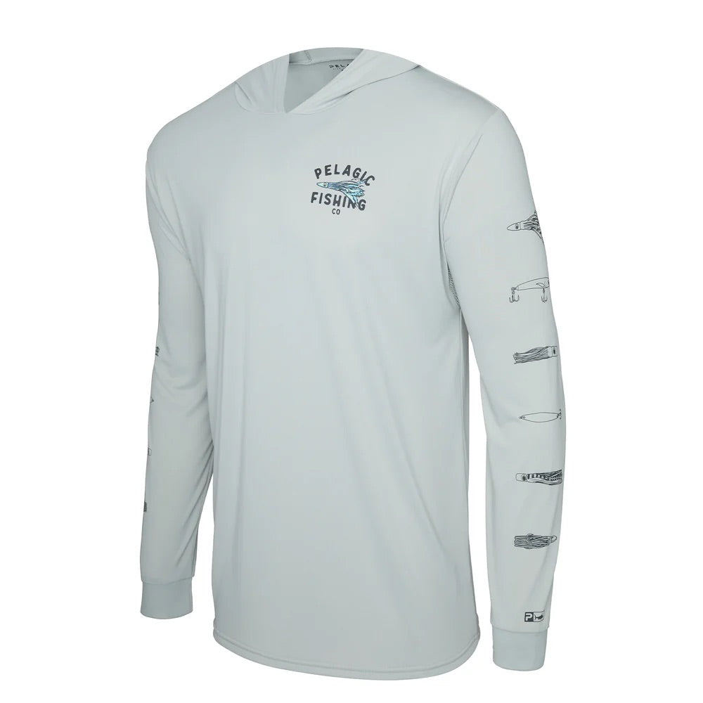 pelagic-aquatek-featherd-performance-fishing-hoodie-light-grey-front