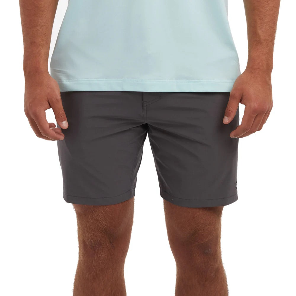 pelagic-mako-18in-hybrid-fishing-shorts-graphite-model-front