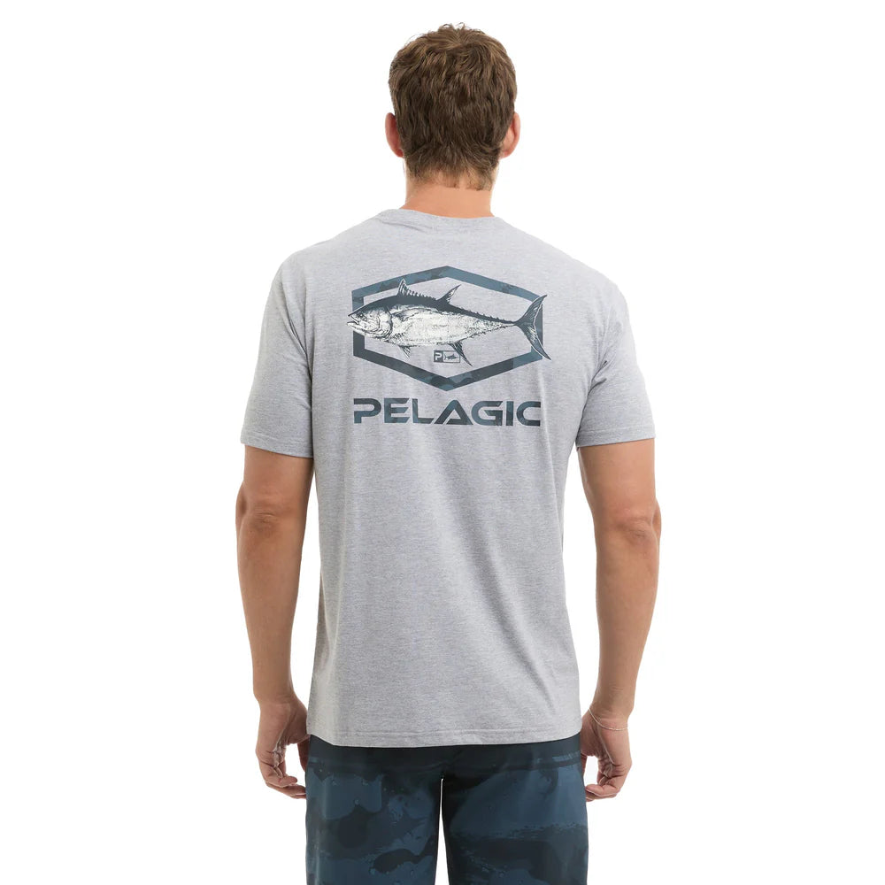 pelagic-target-bluefin-tuna-t-shirt-heather-grey-model-back