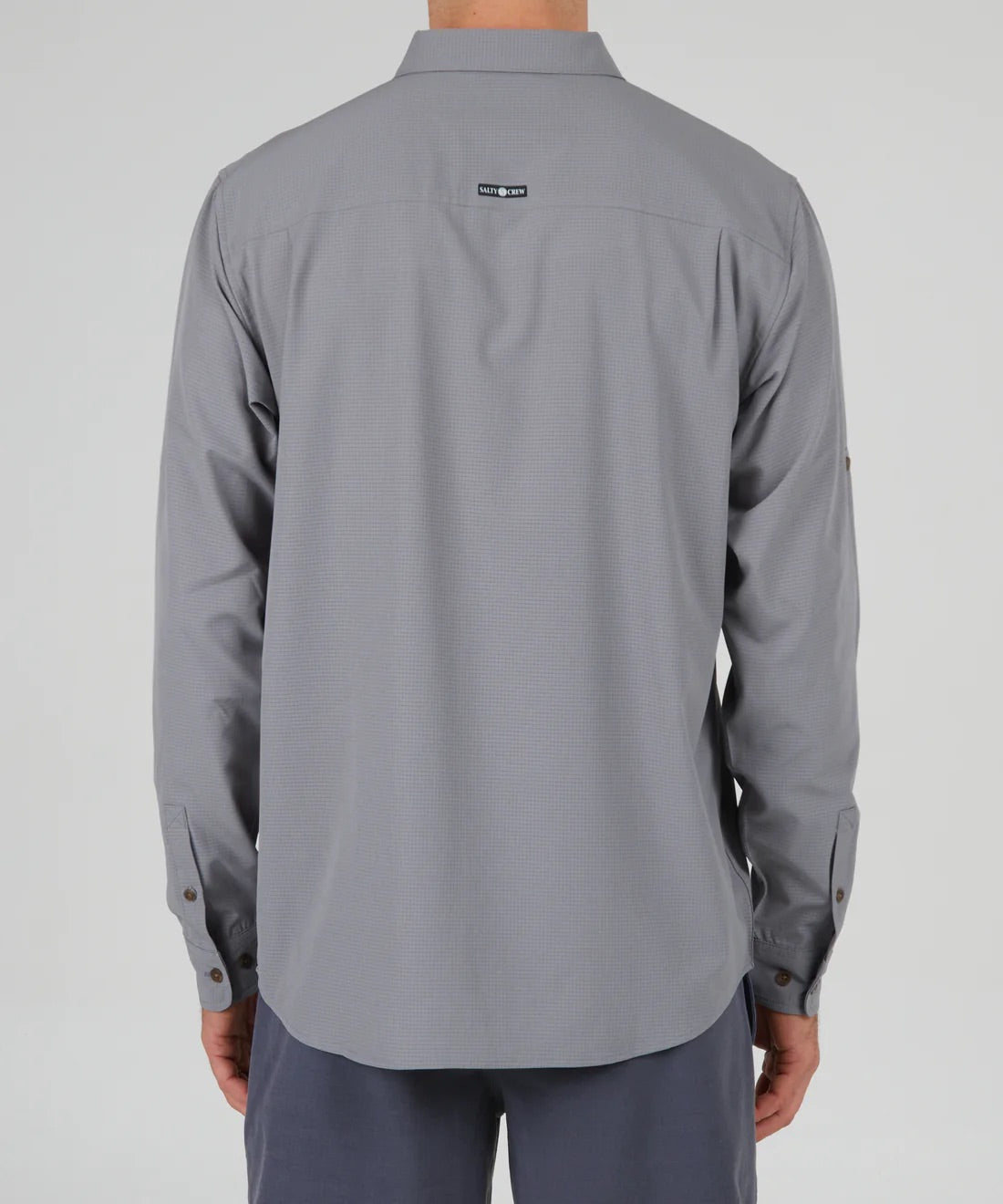Salty Crew - Skipper Perforated Long Sleeve Tech Woven Shirt