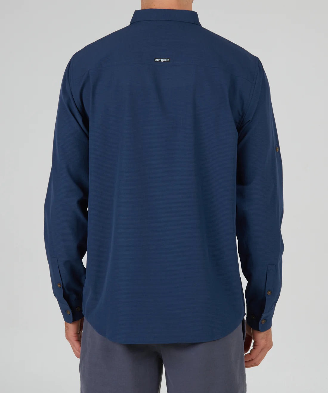 Salty Crew - Skipper Perforated Long Sleeve Tech Woven Shirt
