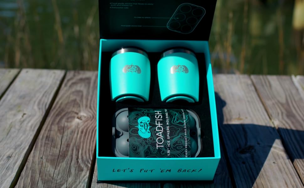 Toadfish - 2-Pack Rocks Tumbler Gift Set