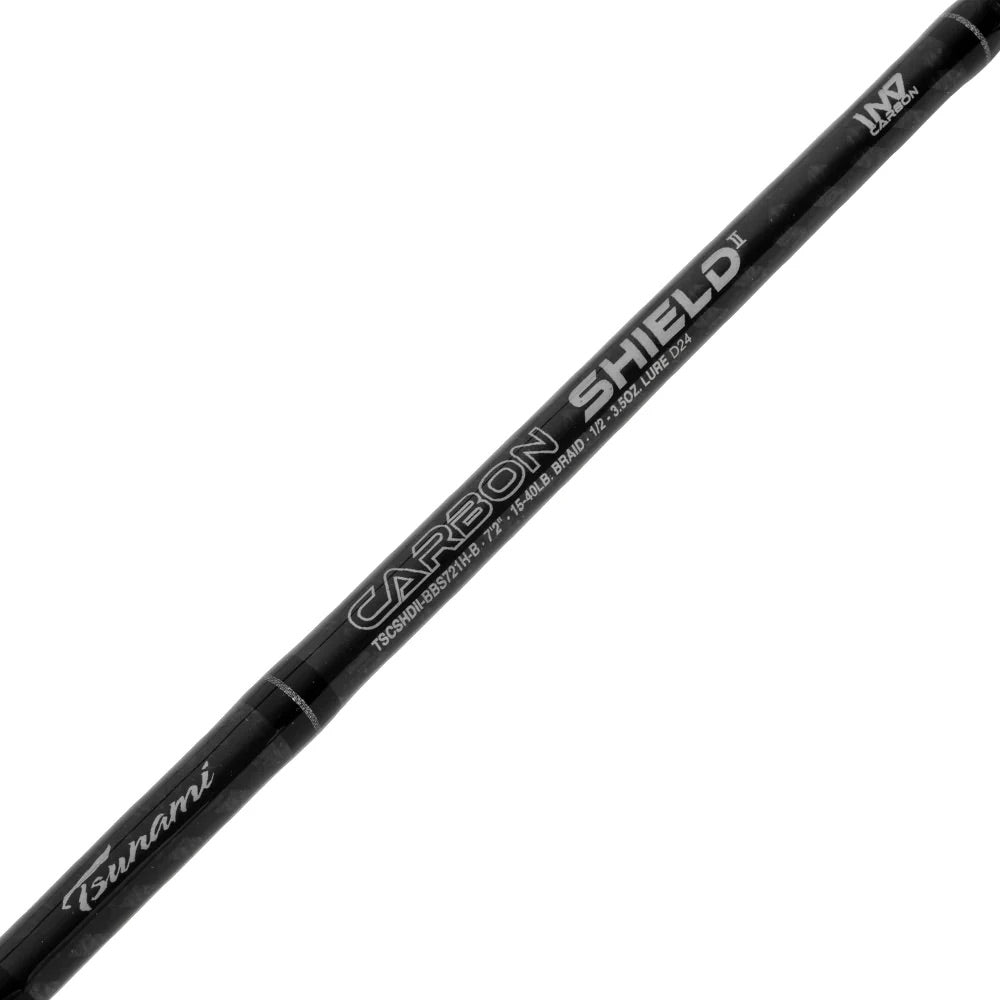 Tsunami - Carbon Shield II Big Bait Spinning Boat Rods